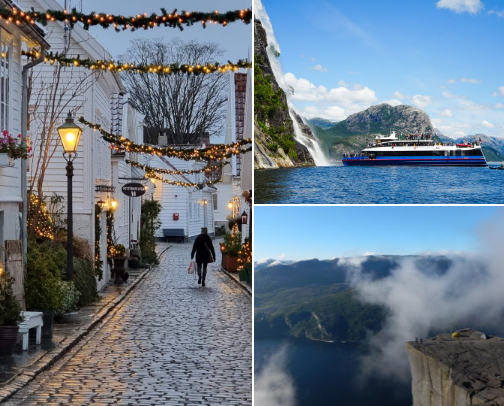 Top things to do in the Norwegian Fjords cover photo collage