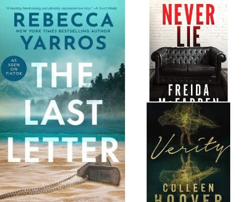 10/10 Book Recs cover photo collage