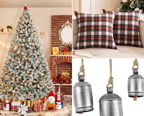 Ralph Lauren-Inspired Christmas Decor for a Timeless Country Estate cover photo collage