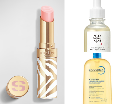 The Fountain of Routine: Radiant Skin at Every Age cover photo collage