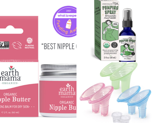 Breastfeeding essentials cover photo collage