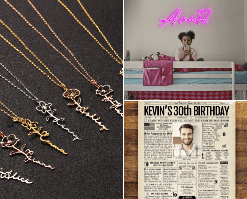 Birthday gifts /BEST IDEAS/ cover photo collage