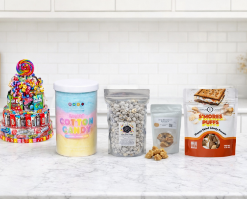 Sweet Treats & Fun Finds cover photo collage