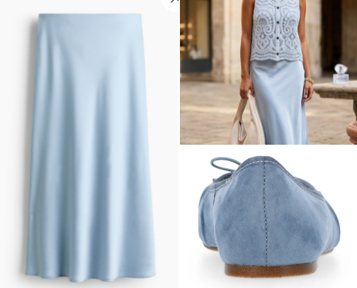 Pastel Blue Outfits I’m Loving This Season cover photo collage