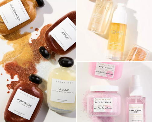 For Gentle Skin | Bath&Body cover photo collage