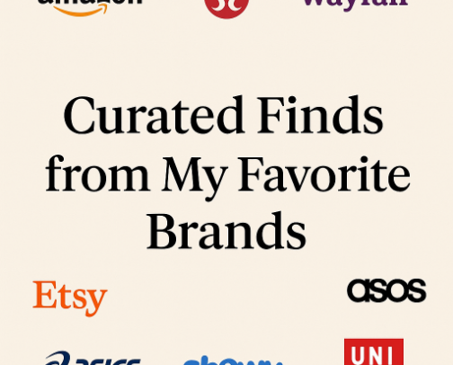 Curated Finds from My Favorite Brands cover photo collage