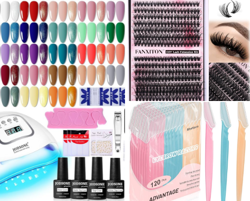 DIY beauty hacks cover photo collage