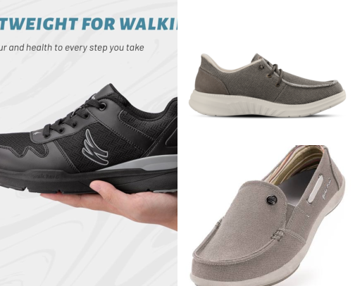 Comfy Shoes for Long Days: Loafers, Sneakers & Boots cover photo collage