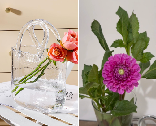 Flower arrengements cover photo collage
