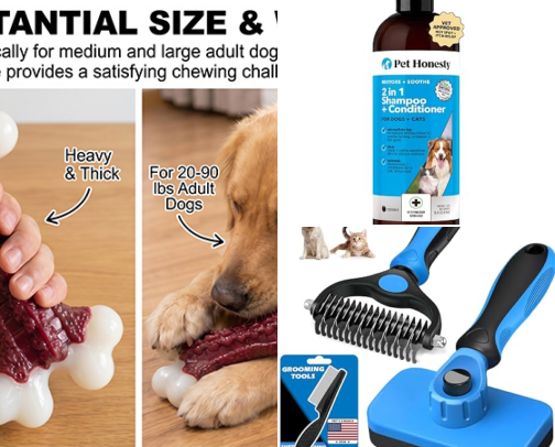 Amazon Finds for Golden Retriever Moms cover photo collage