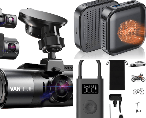 Car Gadgets - Hi-Tech cover photo collage