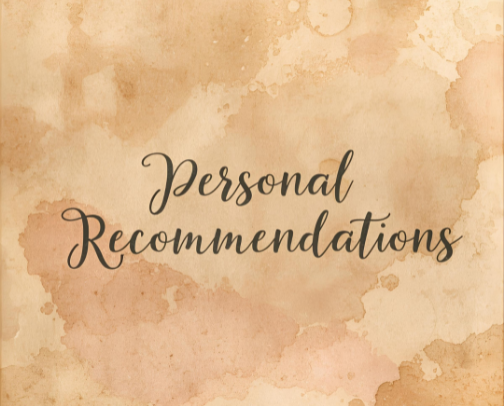 Personal Reccos cover photo collage