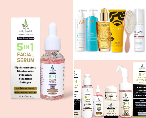 My favorite beauty recs cover photo collage