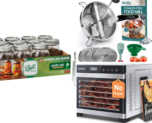 Canning and Food Preservation cover photo collage