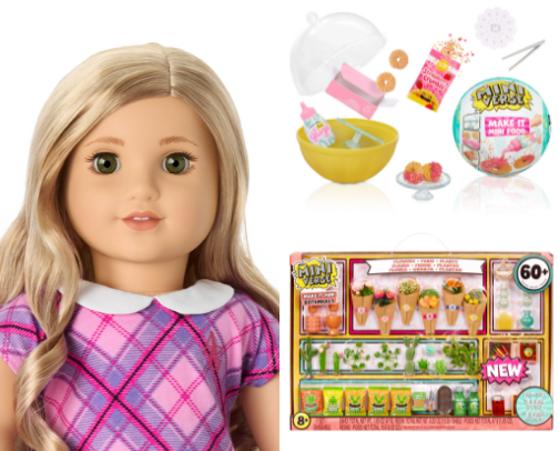 Creative toys cover photo collage