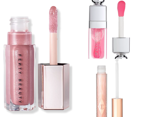 Lipgloss cover photo collage