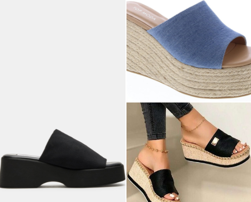 Shoes cover photo collage