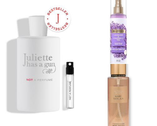 My scents cover photo collage