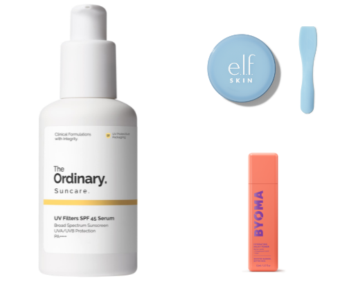 Skincare review cover photo collage