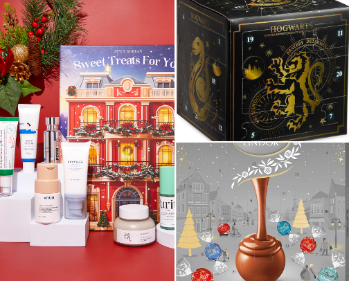 Must-Have Advent Calendars – Beauty, Toys, Snacks & DIY Surprises cover photo collage