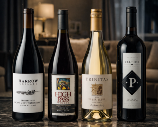 The Sommelier’s Shortcut: Curated Cases for Every Palate cover photo collage