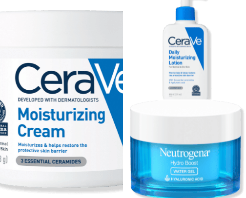Products that saved my oily acne prone skin cover photo collage