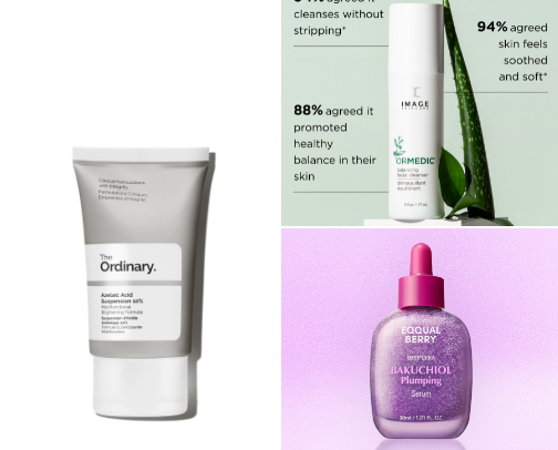 My favorite beauty recs cover photo collage