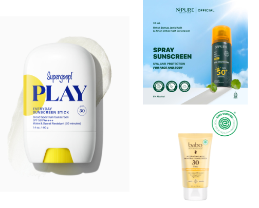 Best Vegan & Cruelty-Free Sunscreens for Face & Body cover photo collage