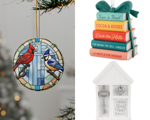 Christmas Ornament Gifts: Small Keepsakes, Real Stories cover photo collage