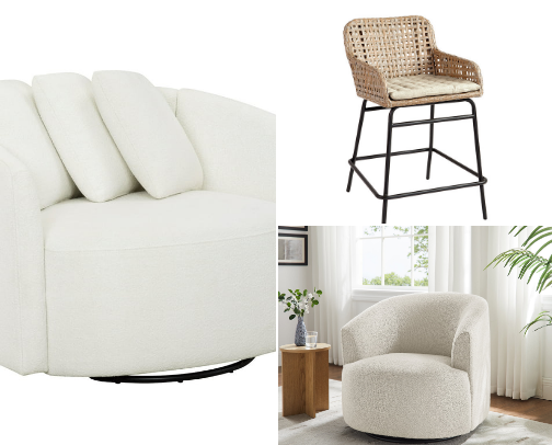 Home Furniture Faves for Every Budget cover photo collage