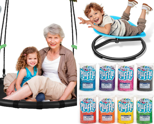 Top favorite sensory toys for kids cover photo collage