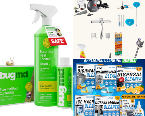 Everything Cleaning Supplies for your Home cover photo collage