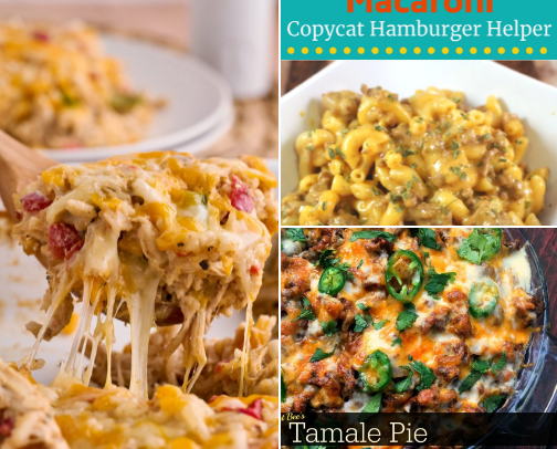 My Favorite Easy Family Recipes cover photo collage