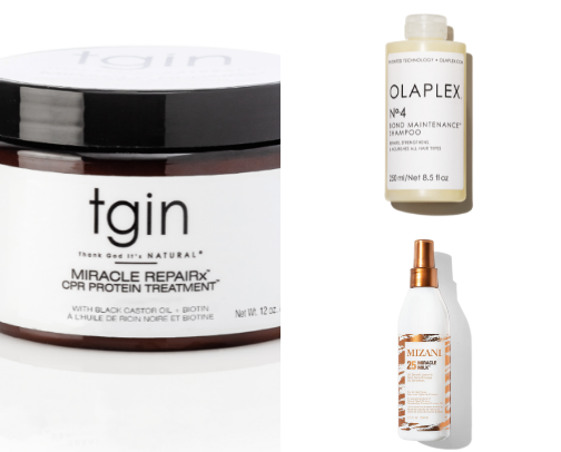 For Healthy Natural 4C Hair | Low Density Fine Hair cover photo collage