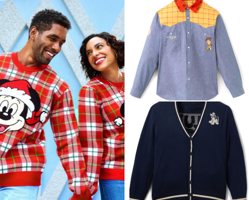 Disney Store US Christmas Apparel Picks for HIM – Festive Fits with Disney Flair cover photo collage