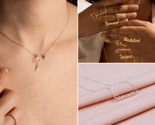 jewelry cover photo collage