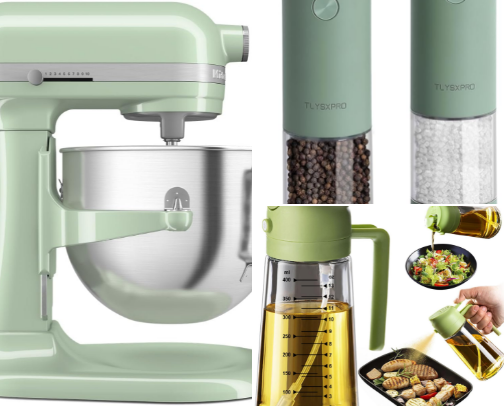 Green Kitchen Goddess cover photo collage