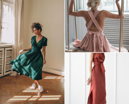 Femininity and Elegance- dress code after 30 cover photo collage