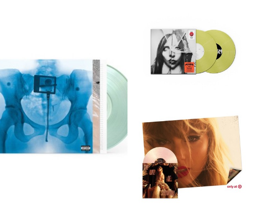 favourite albums of 2025 (VINYL) cover photo collage