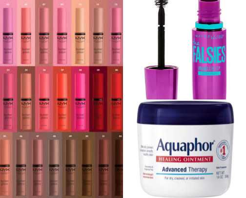 My favorite beauty recs cover photo collage