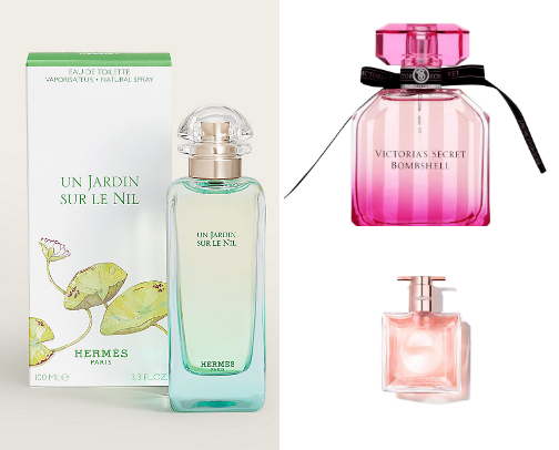 favourite perfumes cover photo collage