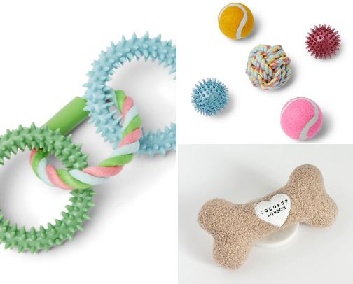 Favourite Dog Toys cover photo collage