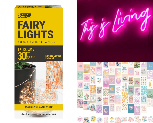 15 affordable and cute decorations for girlies ✨🖼️ cover photo collage