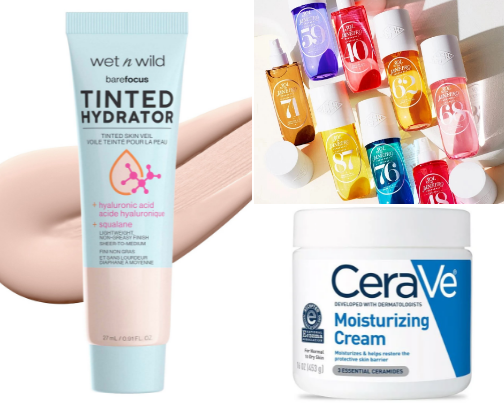 My favorite beauty recs cover photo collage