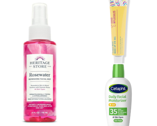 My Basic Skincare for Sensitive Skin cover photo collage