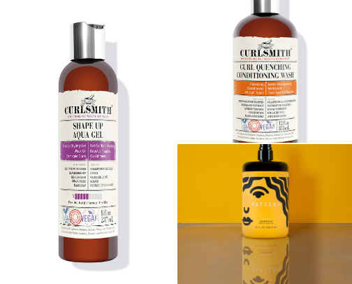 GO TO curly hair products➰👩🏽‍🦱 cover photo collage