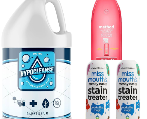 Make It Shine ✨ Cleaning Staples cover photo collage