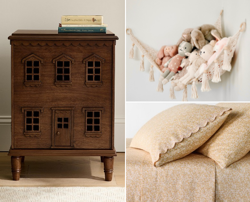 Storybook Little Girls Room cover photo collage