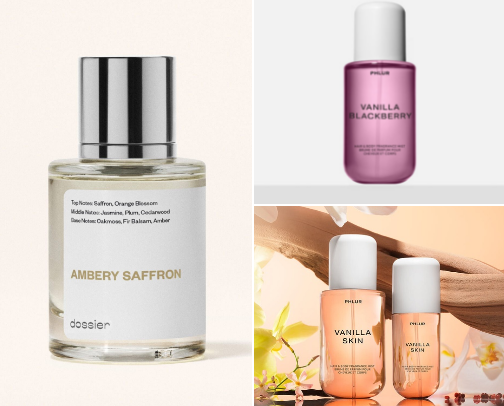 Perfume must haves! cover photo collage