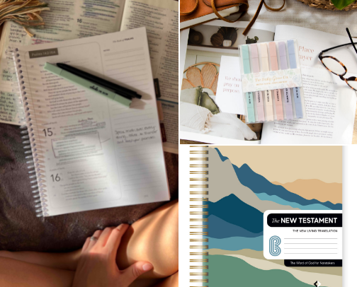 Meet Me In The Morning - Bible Study Essentials cover photo collage